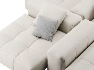 Pixel Sofa by Saba 3D model