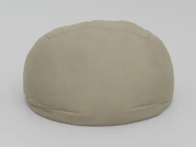 Bean Bag chair interior design decoration 3D model