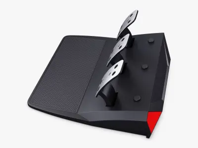 Game Simulator Car Pedals M 1 3D model