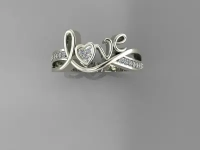 3D Print Ring Model 67 3D print model