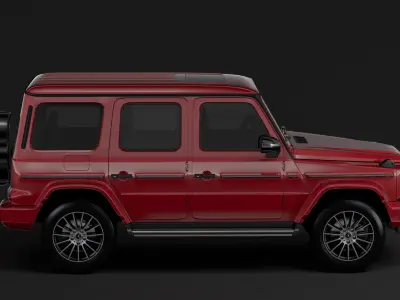Mercedes Benz G 500 Night Packet W464 2018 3D model
