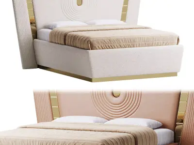 Oslov Luxury Bed 3D model