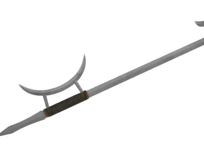 Hook Sword 3D model