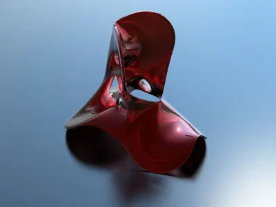 geometric modern art gm14 3D print model