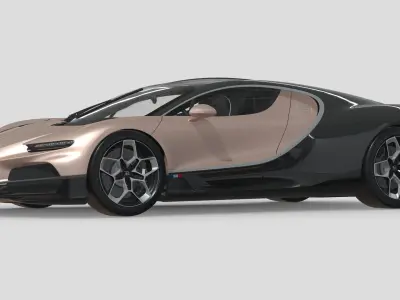 Bugatti Tourbillion  3D model