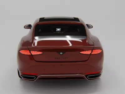 Bentley Continental GT Speed Alternative Variant 2025 Low-poly 3D model