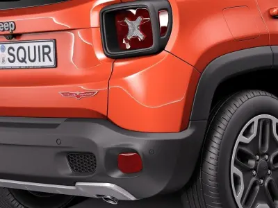 Jeep Renegade 2015 3D model