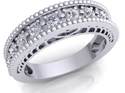 luxury Fancy Ring48 3D print model