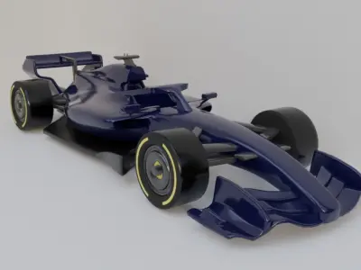 F1 2026 FIA concept car 3D print model
