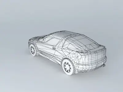 TOYOTA WILL Free 3D model