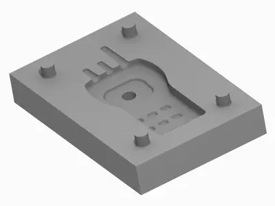 Chocolate Mold Radio Gadget 3D print model