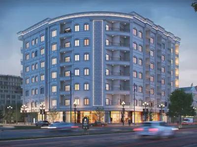 Classic  Building  3D model