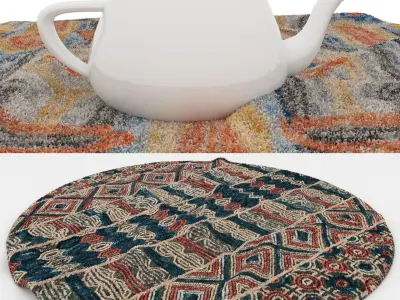 Rugs No 313 Low-poly 3D model