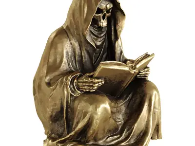 grim reader  3D model