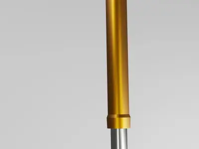 OHLINS UPSIDE DOWN MOTO GP AND WSBK Low-poly 3D model