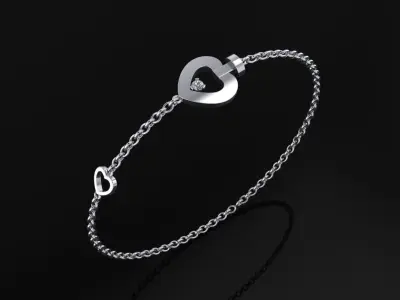 Fred Bracelet 3D print model