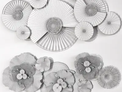 wall decor 24 3D model