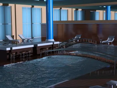 3ds models Low-poly 3D model