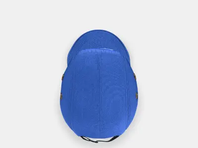 SUPREME BRUSHED CORDURA CAMP CAP ROYAL 3D model