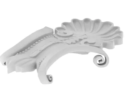 Cartouche Ornament 024 3D model