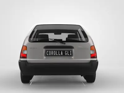 Toyota Corolla AE101 Wagon 3D model