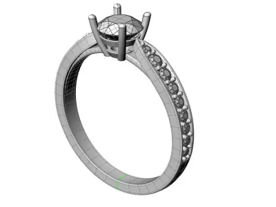 jewelry rings 3D print model