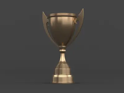 Trophy Cup 3D model 13