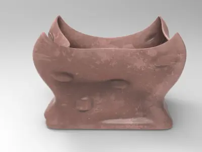 Lazlo Vase Low-poly 3D model