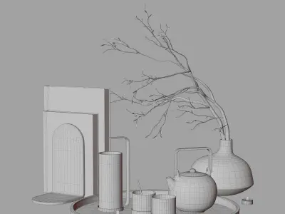 Kitchen Set 3 3D model