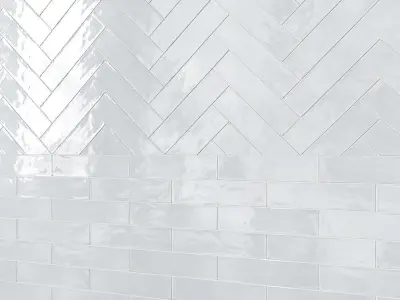 B TRAIN  Gloss Crackle 3 X 12Ceramic Field Tile 3D model