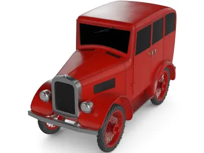 Hatchback Car 3D model purchase