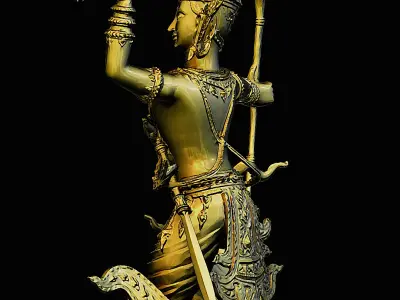 King RAMA Thailand byBBM 3D model