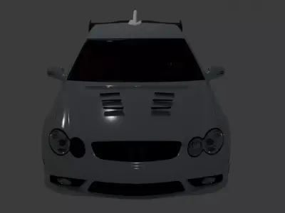 mercedes c200 koprasor body kit  3D model