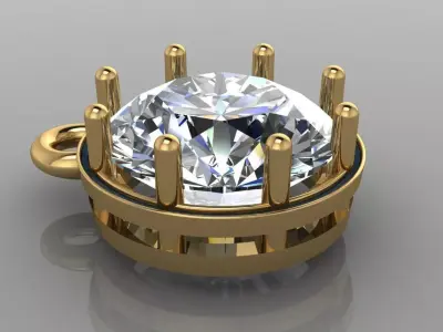 FASION  EARING 3D model purchase