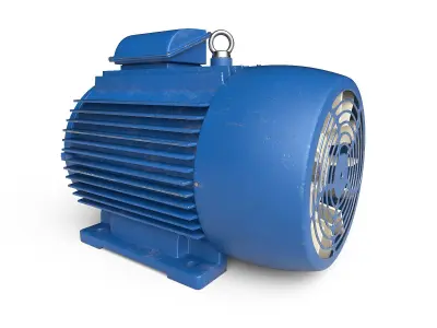 Electric motor 3D model