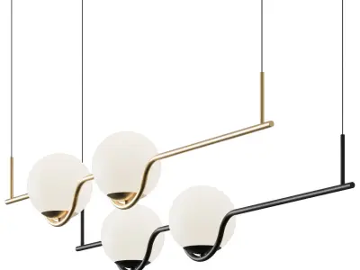 Pendant lamp Faro Barcelona Le Vita 3D model