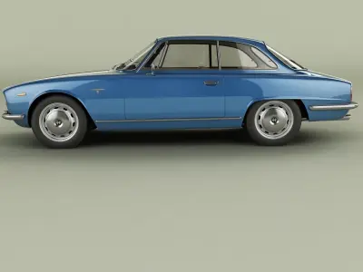 Alfa Romeo 2000 Sprint Coupe 3D model
