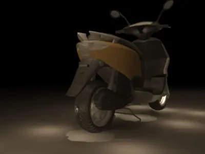 scooter japan 3D model