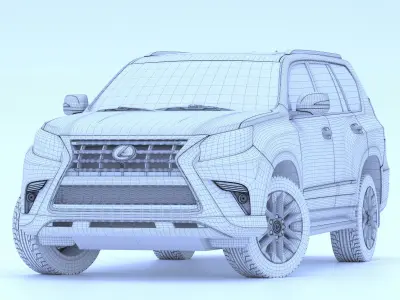 Lexus GX460 3D model buy