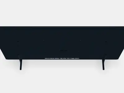 65 The Frame LS03D QLED 4K Art Mode Smart TV 2024 3D model