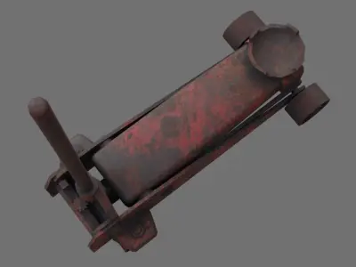 Car Jack 1B Low-poly 3D model