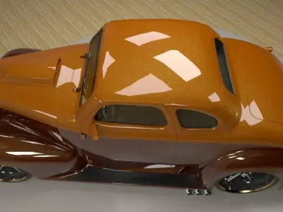 Chevrolet Master de Luxe 1939 modified 3D model