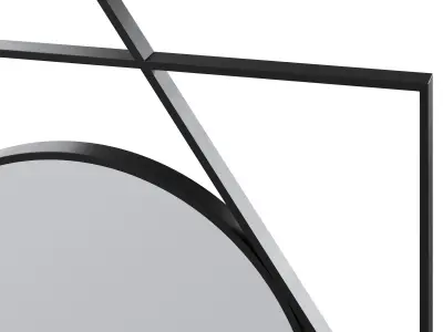 Wall Mirror Miro By Kare Design 3D model