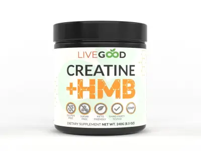 Protein Powder 3D model 43