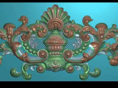 1 set of the most vip classic ceiling 3d 3D print model