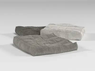 Sofa Pillows 3 3D model