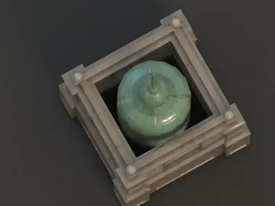 tower  Low-poly 3D model