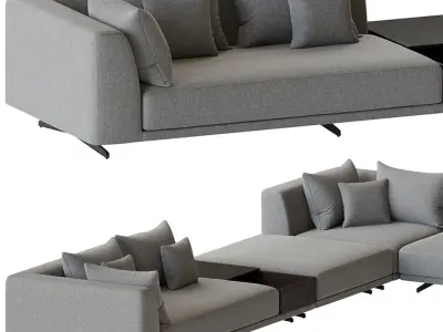 Endless sofa 3 3D model