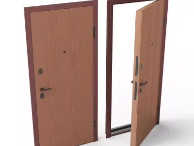 Tankic Door 3D model