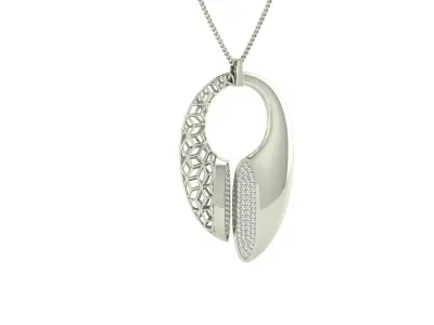 Fashion Jewelry  Pendant  Free 3D print model